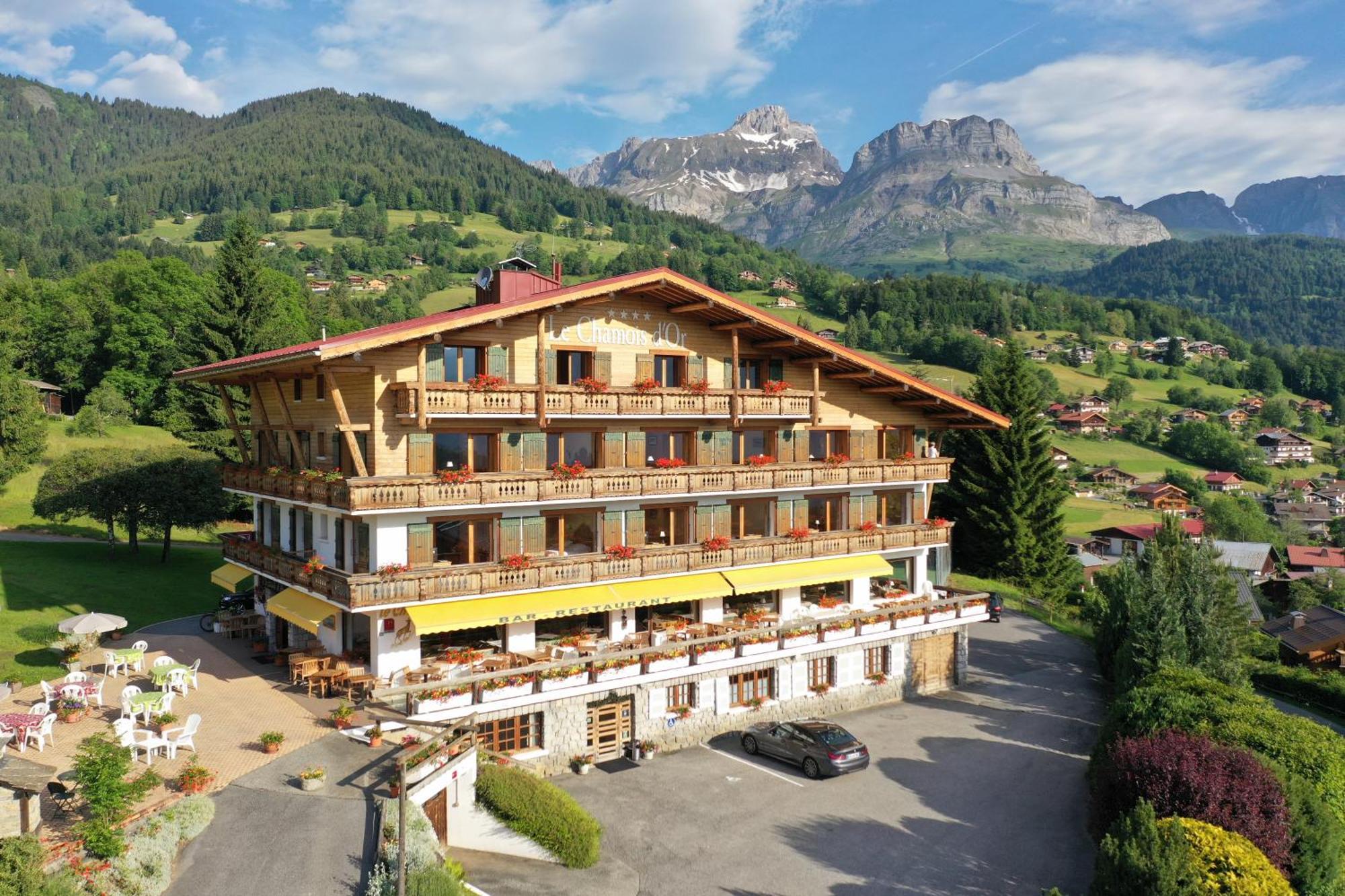 Hotel Le Chamois D'Or Cordon Exterior foto