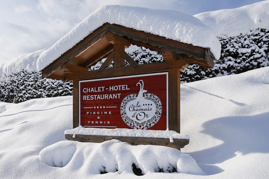 Hotel Le Chamois D'Or Cordon Exterior foto