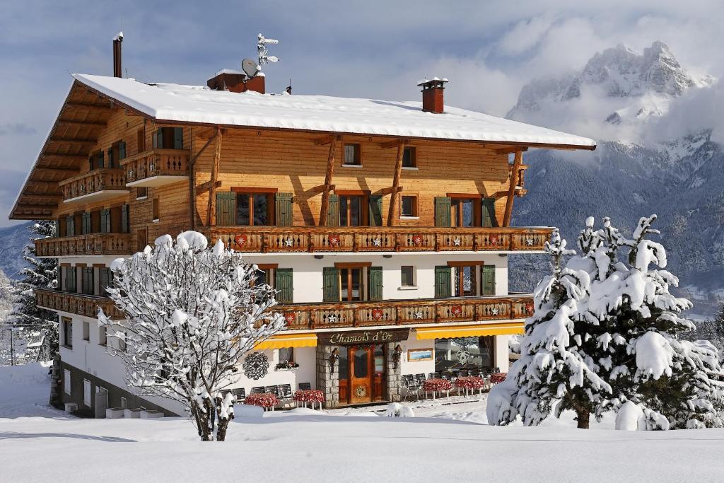 Hotel Le Chamois D'Or Cordon Exterior foto